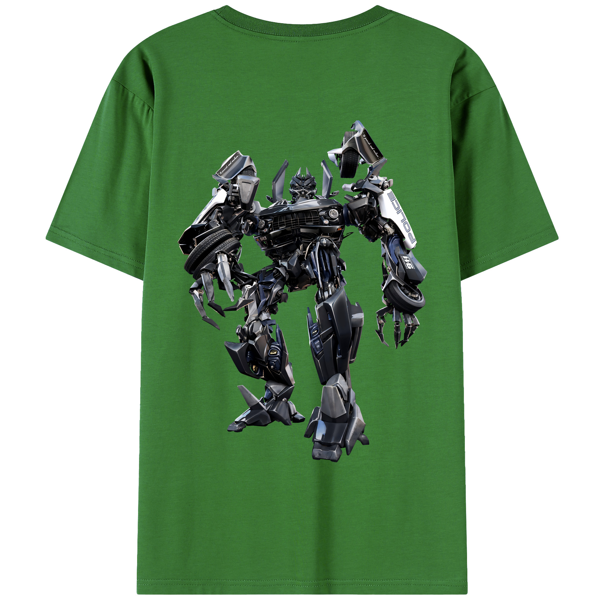 （画像用） Transformers トランスフォーマー レディース半袖Tシャツ(バックプリント)